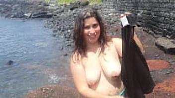 My Alluring Stepmother on a Beach Open to the Public