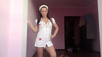 The masturbating instruction is given by the nurse.