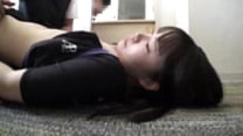 A video of a young woman who is in good condition and is following a diet while staying in hotel number three