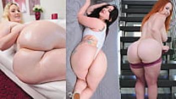 Pawgs that are sultry and adored in big greasy butts