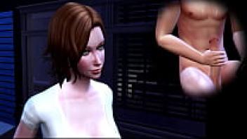 For each other, stepmother and son engage in masturbation.