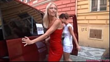 The big reality love orgy was riding about in the bus with two hotties and two amateur guys from the group.