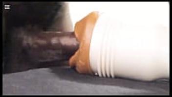 The enormous African cock uses the sex toy to its advantage by releasing a big cumshot. XXX films of pornographic content The Pussylick295