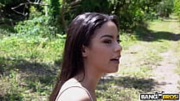 Secret sex with Maya Bijou in the great outdoors