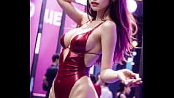 AI Art 1080p from the Nightclub Girls volume 1 Lookbook 19.