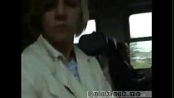 An Amateur Blowjob Performed in the midst of a Train Swarm
