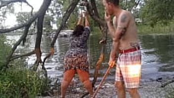 Beby implores Rad Brad to give him the cane, part 1 of the homemade bdsm.