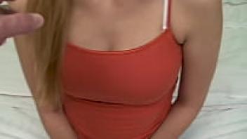 It is her first XXX video, and she is really nervous about it. She is 18 years old.
