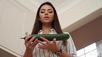 The Cucumber Is Very Thick