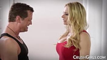 The voluptuous blonde Briana Banks is abused and cherished by her fans.