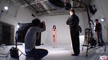 Kurara Makise, a stunning Japanese model, is seen in a double feature.