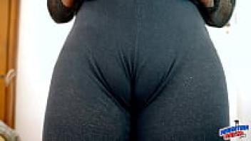 Large Latina Cameltoe Big Round ASs Offering Assistance and BlowJob