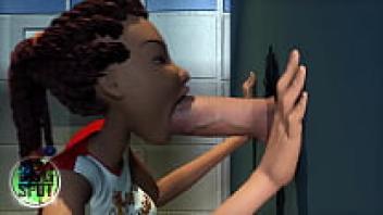 Teen cheerleader 3DGSPOT is a deep-hearted person who adores a random big dick in glory hole! SEX THAT IS UNCENSORED!