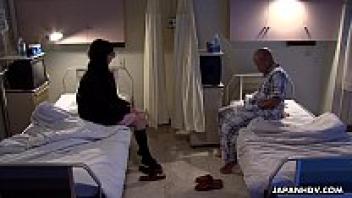 Asian patient adores his visitor with a sex toy