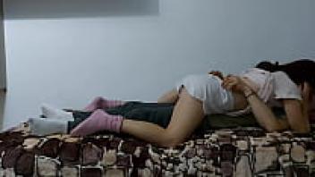 Amateur homemade sex in missionary, with cumshot