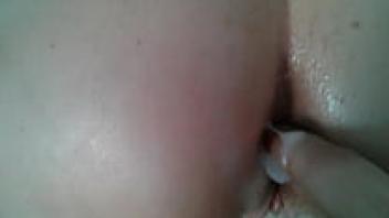 Amateur anal sex with my girlfriend.