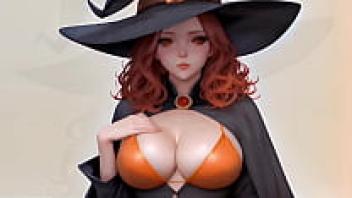 Autumn, a beautiful redhead, is ready to be naughty. [AI Porn]