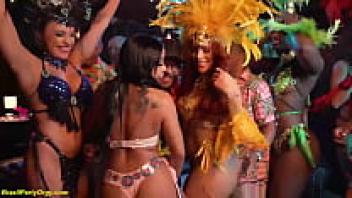 Extreme Brazilian DP Love Party Orgy