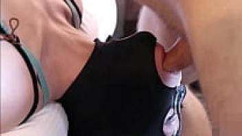 1.5 HOURS OF FACELOVEING! Amateur Teen Deepthroat Queen, Blowjob Throatlove