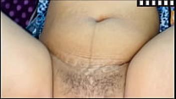Girl with hairy pussy eating cock and enjoying good