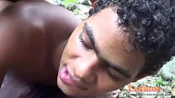 In the water, wet Latin twinks are cramming themselves around butts.