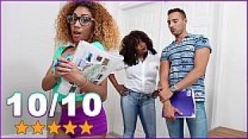 BANGBROS: Behind her mother's back, Kendall Woods adores her tutor!