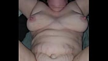 Pregnant tits and a deep cream pie