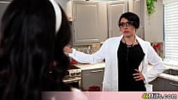 Playing nurse and doctor with the stepmother