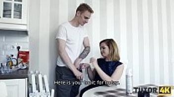 TUTOR4K. A man helps older people unwind because he is aware that private teachers labor for two.