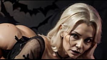Grandma Posing for Halloween AI Porn Art 3D in a Very Hot Spoky GILF Pose