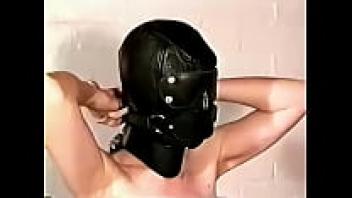 Bondage to oneself: Black mask