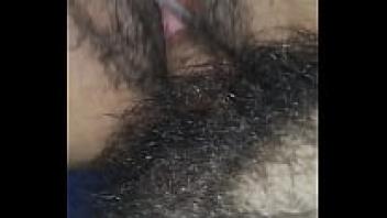 Makka requests that I pierce her hairy pussy.