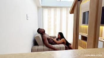 She is seen giving her brother—an amateur couple—a blowjob.Nysdel