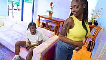 He is smitten with his attractive stepsister, ebony porn.
