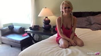During a vacation, Kelly Surfer, a tiny blond teen with pigtails, recorded a private amateur sex tape with her boyfriend.