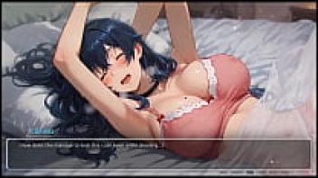 The walls are blurred. [ROMANCE Hentai Game] Ep.6: Wet Dreams on the Beach with a Horrible Crowd!