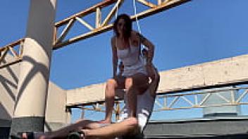 BDSM Public Disgrace With Carefree Goddess Sofi
