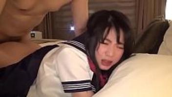 Adorable Japanese in a hotel