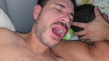 After a few drinks at the bar with buddies, Orgy is completely enraged.