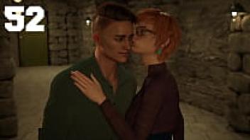 Nerdy Futa Ginger with Glasses Invites Me Down to the Basement at Taboo University #52