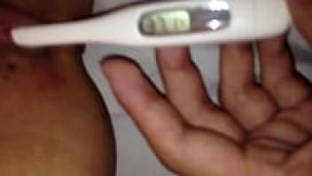 A vaginal thermometer made in China