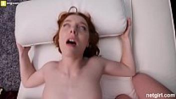 (Creampie) The same guy is the love interest of two natural redheads.
