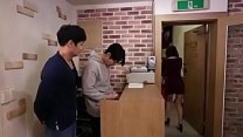 A harmless Chinese woman wearing heels