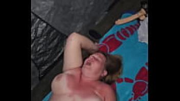 Creampie while camping