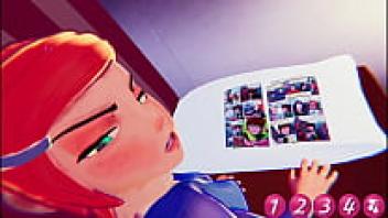 Sleepless Night with Ben and Gwen [3D Hentai, 4K, 60FPS, Uncensored]