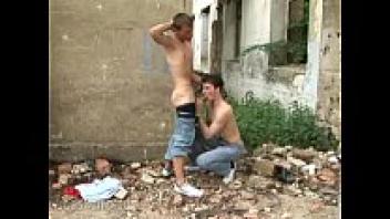 Out of town, gay friends having a crazy time falling in love