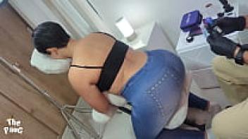 MILF stepmother has her enormous BigAss tattooed.