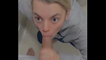 To make me feel better, a young hospital nurse helps me urinate and then sucks my dick.