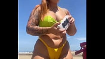 I want to suck a lot of cocks on the beach today.