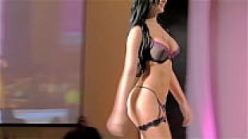 Davalos Twins, Beauty Perfection: The Greatest Fashion Show Ever, in Slow Motion! 1080p Besame Lingerie